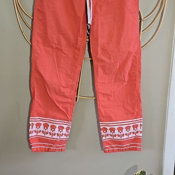 Brooks Brothers Women's Cotton Lightweight Pull On‎ Drawstring Waist Pants Sz M - Picture 4 of 15